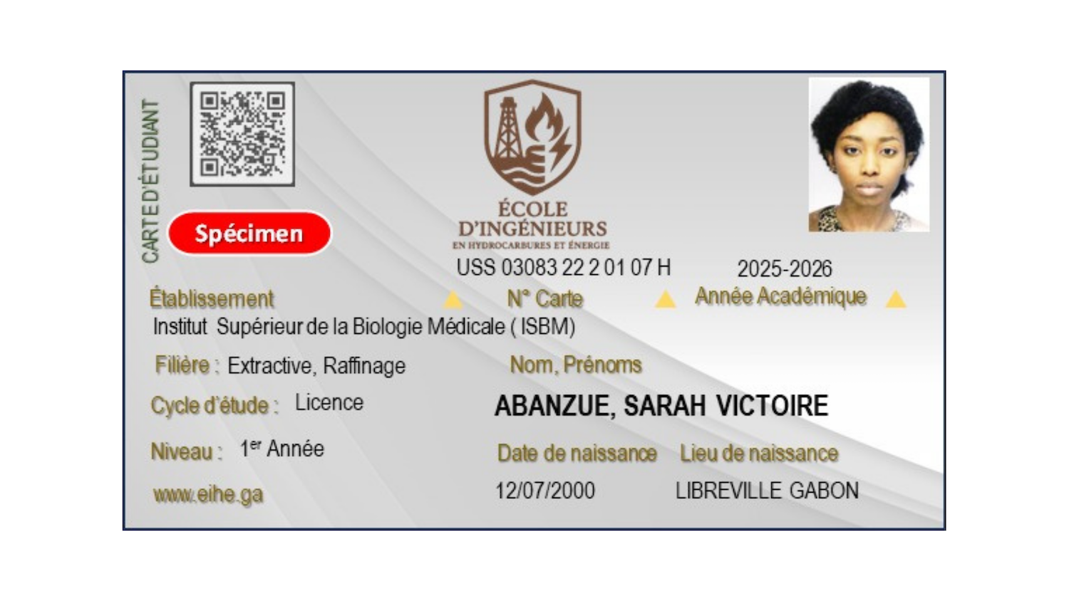 Enregistrement de présence